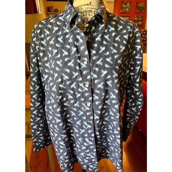 Lands’ End Bluebird Button up Shirt - Picture 6 of 7